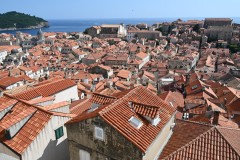 Another view looking across the roof tops of the Walled City after walking the entire circle above. 