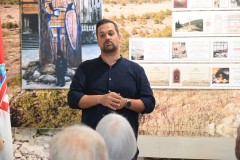 Today Croatia still contends with rebuilding war town edifices,  but beyond crumbling infrastructure, the prejudice against people from other countries at the root of the conflict remains palpable.  His talk was very moving.