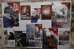 The location we are in was painfully relevant as it was a strategic war location, the Fortress suffered violent attacks from the Serbs.  This resulted in countless casualties. We learn what it was like to live and survive through this violent period. 