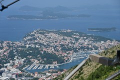 Looking north of the walled city. 