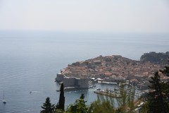 Different view of the harbor area of the walled city. 