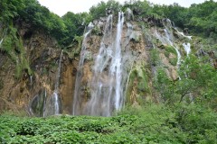 After walking up and down hundreds of steps, crossing numerous narrow footbridges enjoying the best that nature can provide it felt good to get back on our bus and just relax.  What a great morning. 