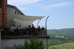 What a view of the valley floor below and in the distance. 