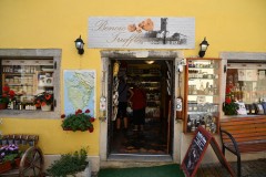 Exterior of the building for the truffle sampling