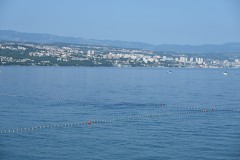 Looking down the coast in the opposite direction. This has been a great  experience seeing all the changes in Croatia and the division of the old Yugoslavia after the Serbia Croatia conflict.  We are leaving Croatia tomorrow to visit Slovenia.
