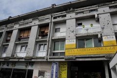 Osijek was heavily damaged during the Croatian =Serbian war that raged from 1991 to 1995.