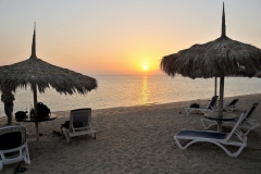 We arrived at the small hotel just as the sun was setting. Unfortunatly the reservations were not secured right for the group. We were short several rooms. We all ended doubling into rooms or sleeping on the beach for the night.