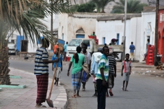 Unemployment is extremely high in Tadjourah. It is 9 in the morning as we drove to town.