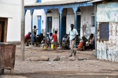 Unemployment runs around 54%. You can see it on the streets. Men, boys, teenagers nothing to do.