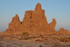 The mud chimneys are really beautiful when you look closely at them
