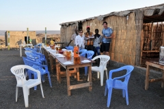 Breakfast and dinner area