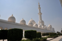The Mosque is the largest in the United Emirates. It was constructed from 1996 to 2007.