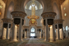Mosque accommodates over 10,000 worshipers. The main hall accommodates 7,000 worshipers. Two smaller prayer Halls each at accommodate1,500 each one of which is the Female Prayer Hall