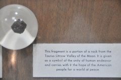 Moon rock a gift from the United States Space Program