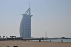 Burj Al Arab Hotel on Jumeirah Beach