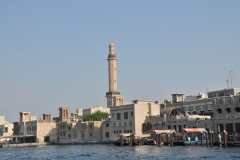 Crossing on an Abra was great to see the Old and New Modern buildings of Dubai