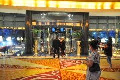 Main Entrance to the private bridge