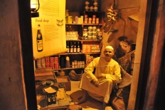 Inside the Museum are still life displays of early life in Dubai