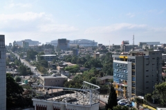 The site of Addis Ababa was chosen by Empress Taytu Betul and the city was founded in 1886. Addis Ababa lies at an elevation of 2,300 metres (7,500 ft).