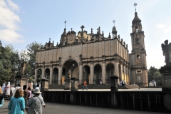 The Holy Trinity Cathedral , is the highest ranking Ethiopian Orthodox Tewahedo cathedral in Addis Ababa, Ethiopia. The Cathedral is the final resting place of Emperor Haile Selassie.