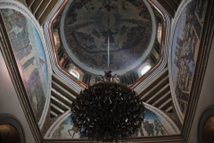 The cupola or inside the dome of the Cathedral