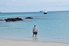 Beautiful colors of the water and soft sand