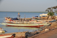 We pass by some of the local fishing boats that go out for the day.