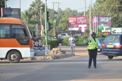 Banjul is home to an estimated 400,000 residents, making it Gambia's largest and most densely populated metropolitan area. There does not seem to be traffic lights.  Guess that is easier on maintenance.