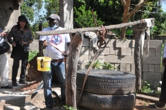 The well for the school
