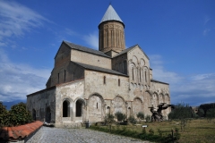 Alaverdi Cathedral was the tallest religious building in Georgia, until the construction of the Holy Trinity Cathedral of Tbilisi, which was consecrated in 2004