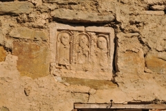 After the violent Bolshevik takeover of Georgia in 1921, the monastery was closed down and remained uninhabited. In the years of the Soviet–Afghan War, the monastery's territory was used as a training ground for the Soviet military that inflicted damage to the unique cycle of murals in the monastery