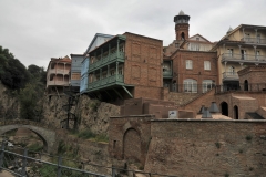 The Old Town contains the “Abanotubani” district where there is a whole street of public bathhouses that use the sulphurous waters of the many hot springs in this area.