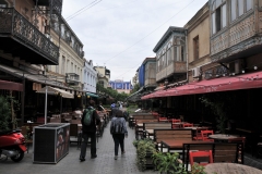 Tbilisi is an ancient city in an ancient country, with immense history, culture, pride and warm generous hospitality. This is no mere former Soviet satellite republic – they have their own language and their own unique alphabet. Georgian cuisine is distinctive, and rich, and Georgians pride themselves on being the earliest wine producers of Europe, still employing traditional methods which have been driven out of other wine producing countries by commercial pressures.