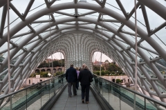 Often cold as ‘Always Ultra’ by locals, due to its resemblance of a maxi pad, the glass bridge is an excellent example of capital’s modern architectural marvels. From Rike Park, you can connect to pedestrian streets of Erekle II, Shardeni, Bambis, and Rkinis to enjoy a lunch or cup of a beverage.