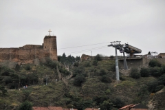 Gondola station at the top of the hill
