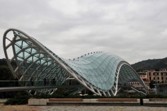 Bridge of Peace at river level