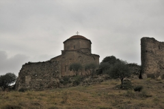 Jvari Monastery is a sixth century Georgian Orthodox monastery near Mtskheta, eastern Georgia. Along with other historic structures of Mtskheta,