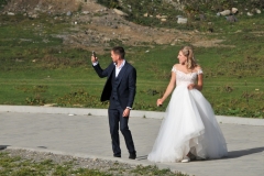 Just when you think the day cannot get any better a second Bride and Groom  of the day walks past me going to the look out point. .