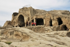 owever, Uplistsikhe reemerged as a principal Georgian stronghold during the Muslim conquest of Tbilisi in the 8th and 9th century. The Mongol raids in the 14th century marked the ultimate eclipse of the town; it was virtually abandoned, and only occasionally used as a temporary shelter in times of foreign intrusions.
