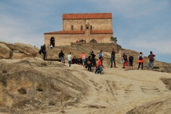At the summit of the complex is a Christian basilica built of stone and brick in the 9th-10th centuries.