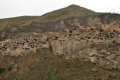 Next we stop at Vardzia, The cave city of of Vardzia is a monastery complex dug into the side of the Erusheli Mountain in southern Georgia near Aspindza.