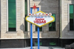 I think someone copied a similar sign on the outskirts of Las Vegas, Nevada..USA.