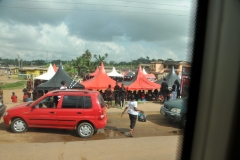 We see more of the funeral celebration.
