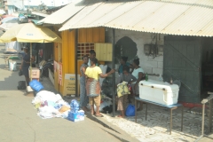 Ladies gathering to find out the latest happening in their villages I am sure.