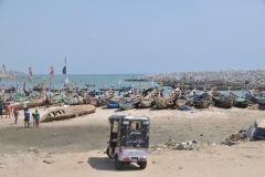Today there is a beach and area for small boats. Locals leave from here to go out and fish for the day bringing fish to sell at local markets.