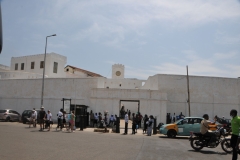 Exterior of the Cape Coat Castle.