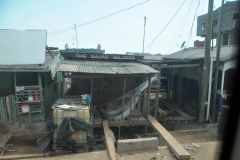 Notice the board to get in and out of this small business. I have a feeling they need it in the wet season of the year.