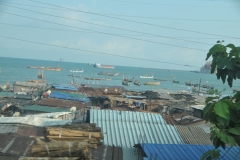 More fishing boats out in the main harbor.
