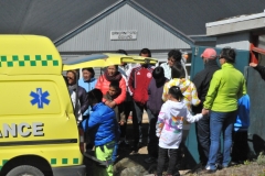 The ambulance is used for multiple  purposes.