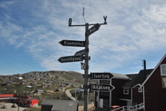 Directions around the world.
